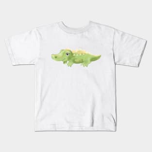 Cute cartoon crocodile Kids T-Shirt